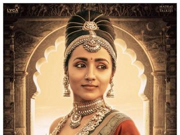 Ponniyin Selvan Trisha Krishnan Oozes Royalty As Princess
