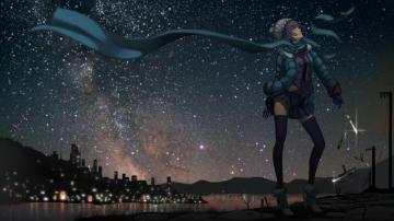 Starry Sky Wallpaper Id Wallpapervortex