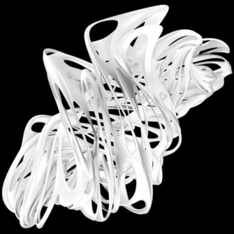 Skew Warped 3d Shapes In Abstract Stock Art By Chroma