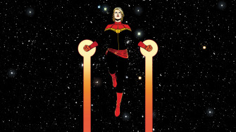 Comic Captain Marvel HD Wallpaper