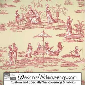 Cat Toile Wallpaper Pal Designer Wallcoverings