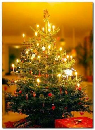 Christmas Candles Wallpaper Candle Lights