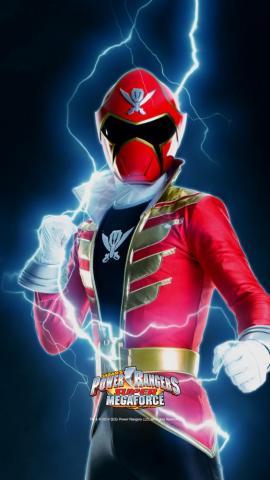 Power Rangers Wallpaper Super Megaforce Red Fun