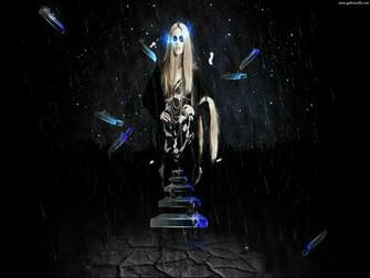 Scary Wallpaper Gothic Aero Lady
