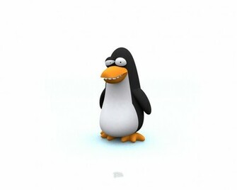 Funny Animals Wallpaper 3d Penguin