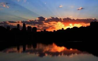 Minneapolis Sunset HD Wallpaper For