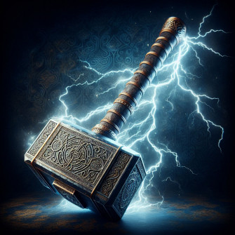 Thor S Hammer Wallpaper Mural For Wall