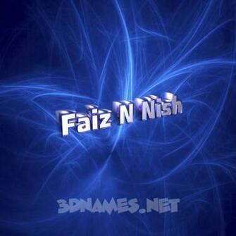 Pre Of Plasma For Name Faiz N Nish
