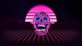 Neon Pink Aesthetic Wallpaper