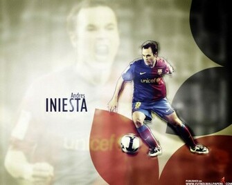 Andres Iniesta Wallpaper Hightlight