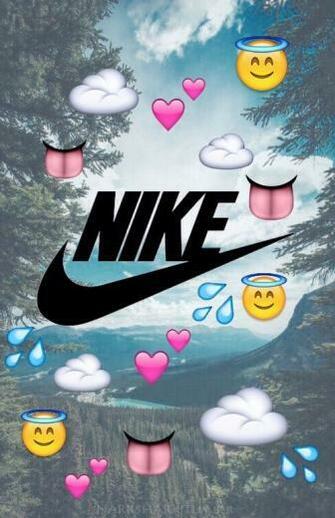 Weheartit Entry Background Nike Wallpaper Emoji