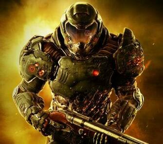 Doom Handy Horizontal Hintergrundbild