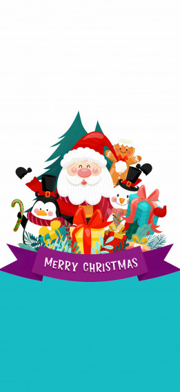 Merry Christmas Bright Wallpaper New Year Aesthetic