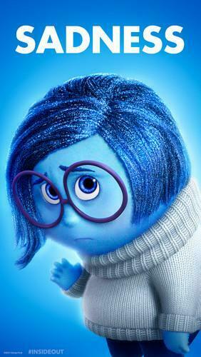Sadness Inside Out iPhone Wallpaper