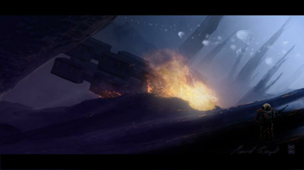 Risk Of Rain Crashsite By Shypa
