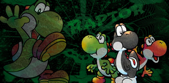 Yoshi Background For A Friend By Kosmic Rainbow