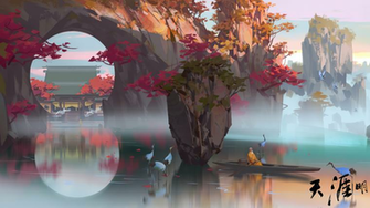 Shaolin Lake By G Liulian Wallpaper