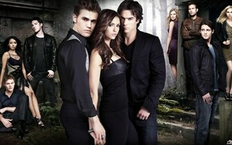 The Vampire Diaries Wallpaper Elena Gilbert Nina Dobrev Stefan