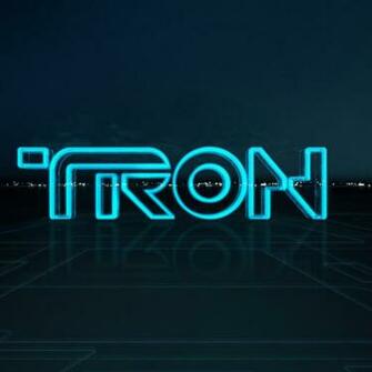 Tron Logo iPad Wallpaper iPhone