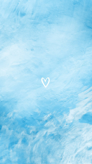 Blue Heart Wallpaper