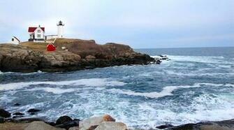 Pin Lighthouse Cottage Flowers Ocean