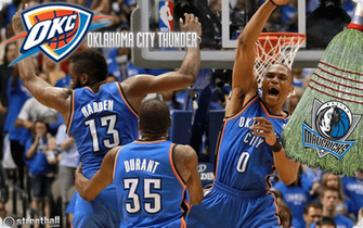 Kevin Durant And Russell Westbrook Wallpaper