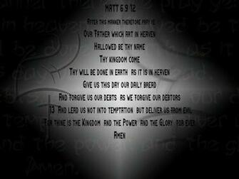 Lords Prayer Wallpaper