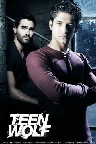 Scott Derek Teen Wolf Promo Poster By Fastmike