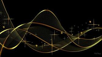 Elegant Black And Gold Wallpaper Background