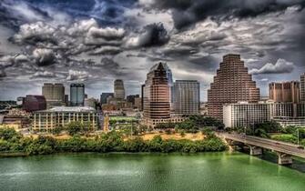 Austin Skyline Wallpaper World