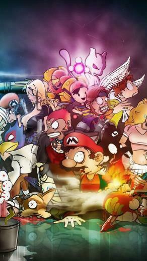 Nintendo Games Mario iPhone Wallpaper 5s 5c