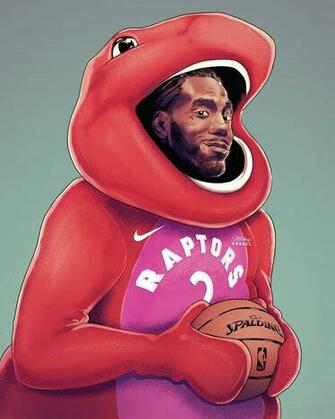 Kawhi Leonard Toronto Raptors Nba Art Wmcskills