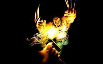 Wallpaper Machine Gun Wolverine Comics