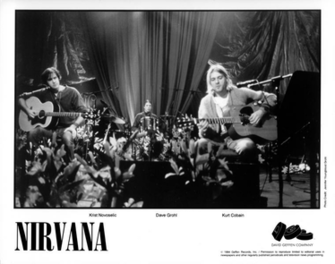 Dave Grohl Kurt Cobain Krist Novoselic