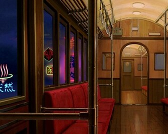 Spirited Away Wallpaper Train HD Background