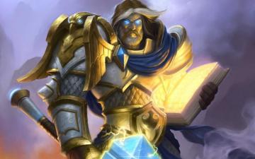 Hearthstone Uther The Lightbringer HD Wallpaper 7wallpaper Net