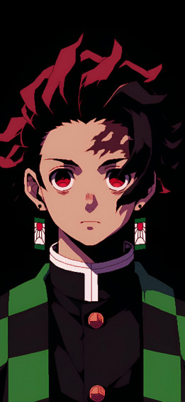 Demon Slayer Contemplative Tanjiro Kamado Wallpaper