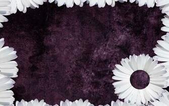 Background Triangle Design Frame Pink Flowers Cute