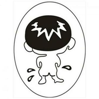Funny Cartoon Toilet Stickers Bad Boy Pee 3d Vinyl Back Of