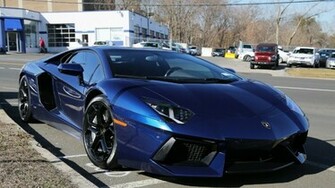 Wallpaper Sweet Lamborghini Hot Blue