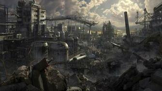 Post Apocalyptic People Sci Fi Wallpaper