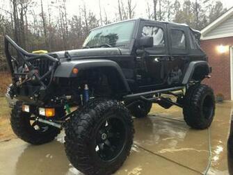 Jeep Wrangler Door Lifted Red Cars Wallpaper Pictures