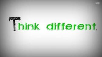 Think Different Advice Wallpaper