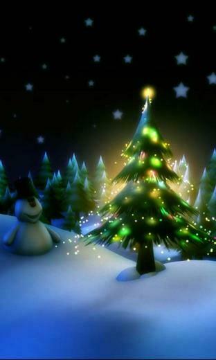 Christmas Tree Android Wallpaper Htc T Mobile G2 G1
