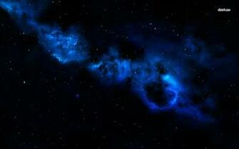 Blue Nebula Wallpaper Space