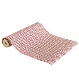 Red Check Wallpaper From Linenstore Uk Budget Photo