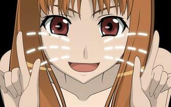 Holo Spice And Wolf Wallpaper