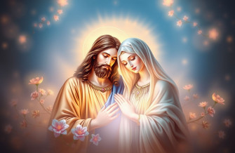 Jesus And Mary Wallpaper