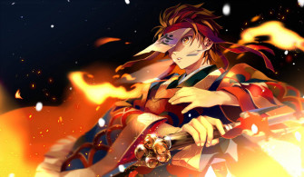 Fire Anime Wallpaper