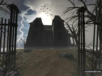 Paradox 3d Wallpaper Haunted House Multiple Sizes